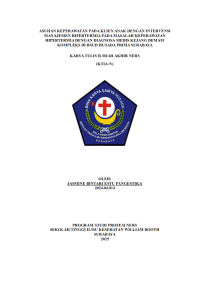 Image of Asuhan Keperawatan Pada Klien Anak Dengan Intervensi Manajemen Hipertermia Pada Masalah  Keperawatan Hiperetermia DEngan Diagnosa Medis Kejang Demam Kompleks Di RSUD Husada Prima Surabaya