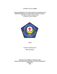 Image of Asuhan Keperawatan Pada Klien Yang Mengalami Hipertensi Dengan Nyeri Akut Di Wisma Dahlia UPT Pelayanan Lanjut Usia Pandaan Jawa Timur